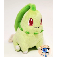 Officiële Pokemon center knuffel Pokemon fit Chikorita 12cm 